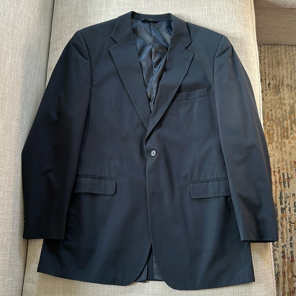 Brooks Brothers Navy Blazer — 44 (XL)